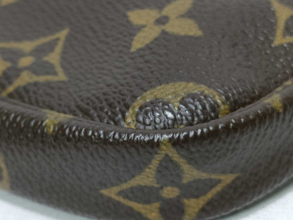 LOUIS VUITTON Monogram Vuitton Monogram Pochette Accessoir M51980 FL0123 Strapless Handbag