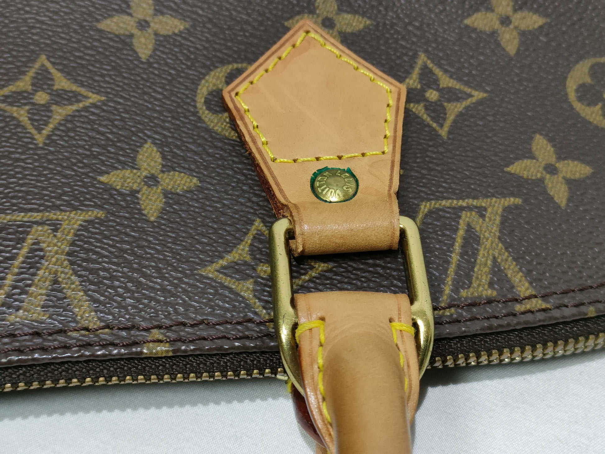 LOUIS VUITTON Monogram Vuitton Monogram ALMA M51130 VI0999 Brown Handbag