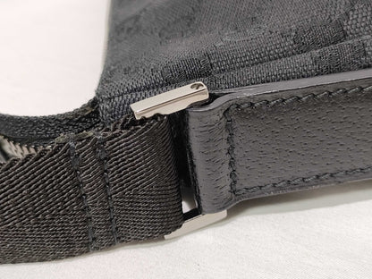 GUCCI GG Canvas Gucci GG Canvas Canvas Shoulder Bag Black 114273 Shoulder Bag