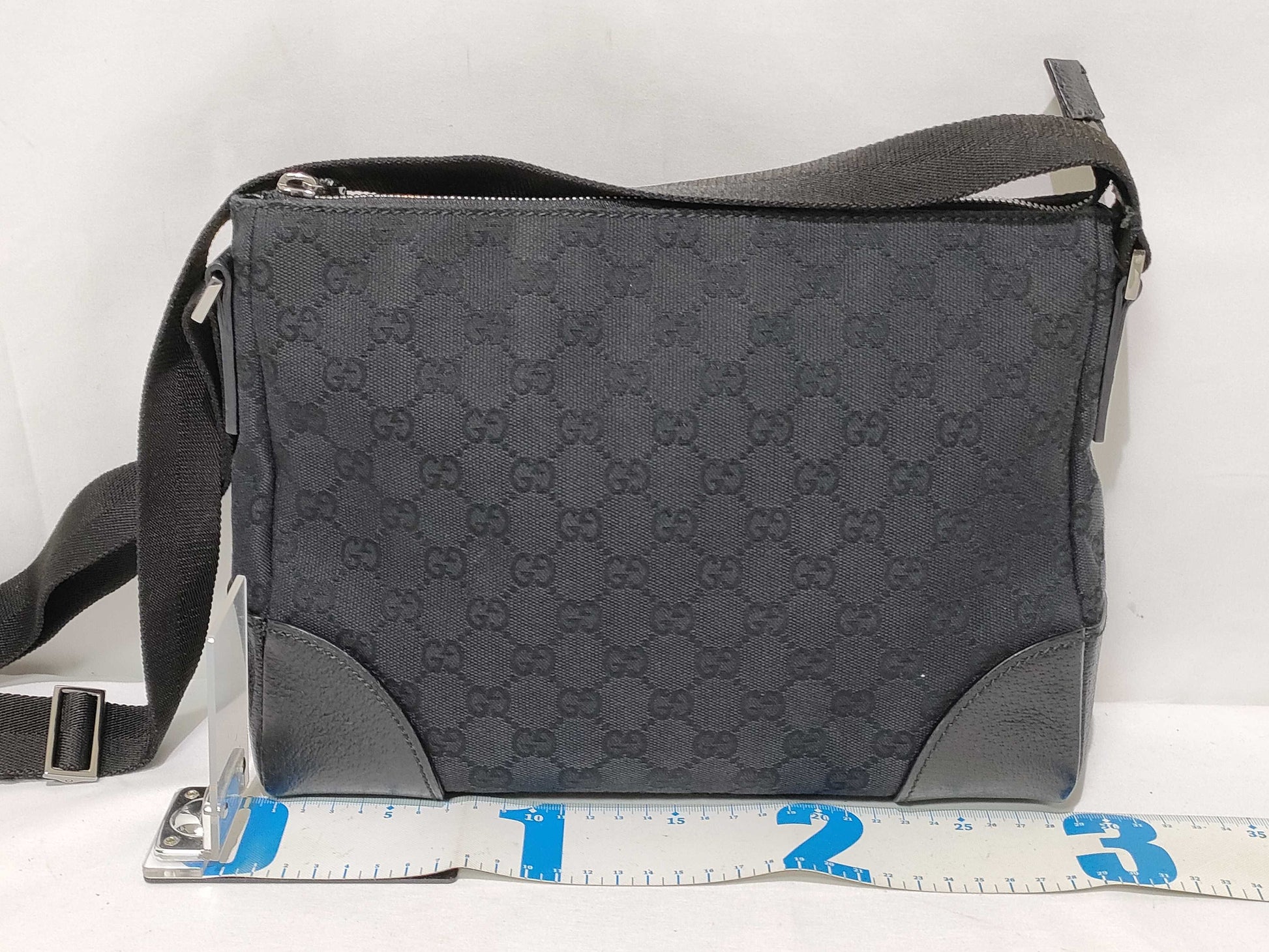 GUCCI GG Canvas Gucci GG Canvas Canvas Shoulder Bag Black 114273 Shoulder Bag