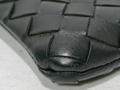 BOTTEGA VENETA Intrecciato Clutch Black Clutch Bag