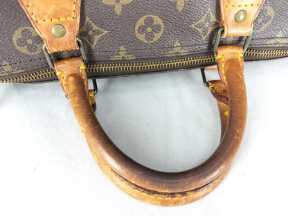 LOUIS VUITTON Monogram Vuitton Monogram Speedy 30 M41526 VI0930 Brown Boston Bag