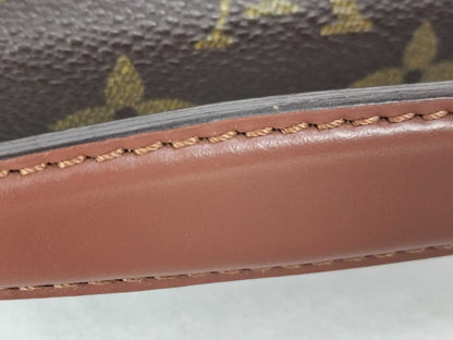 LOUIS VUITTON Monogram Vuitton Monogram Monceau M51185 Brown Handbag