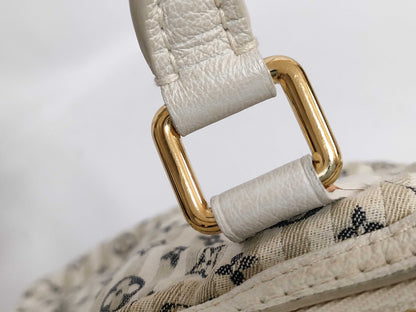 LOUIS VUITTON HK-Louis Vuitton M95494 SR3087 Minilan Marina PM Monogram White 2ways Bag Bag Handbag