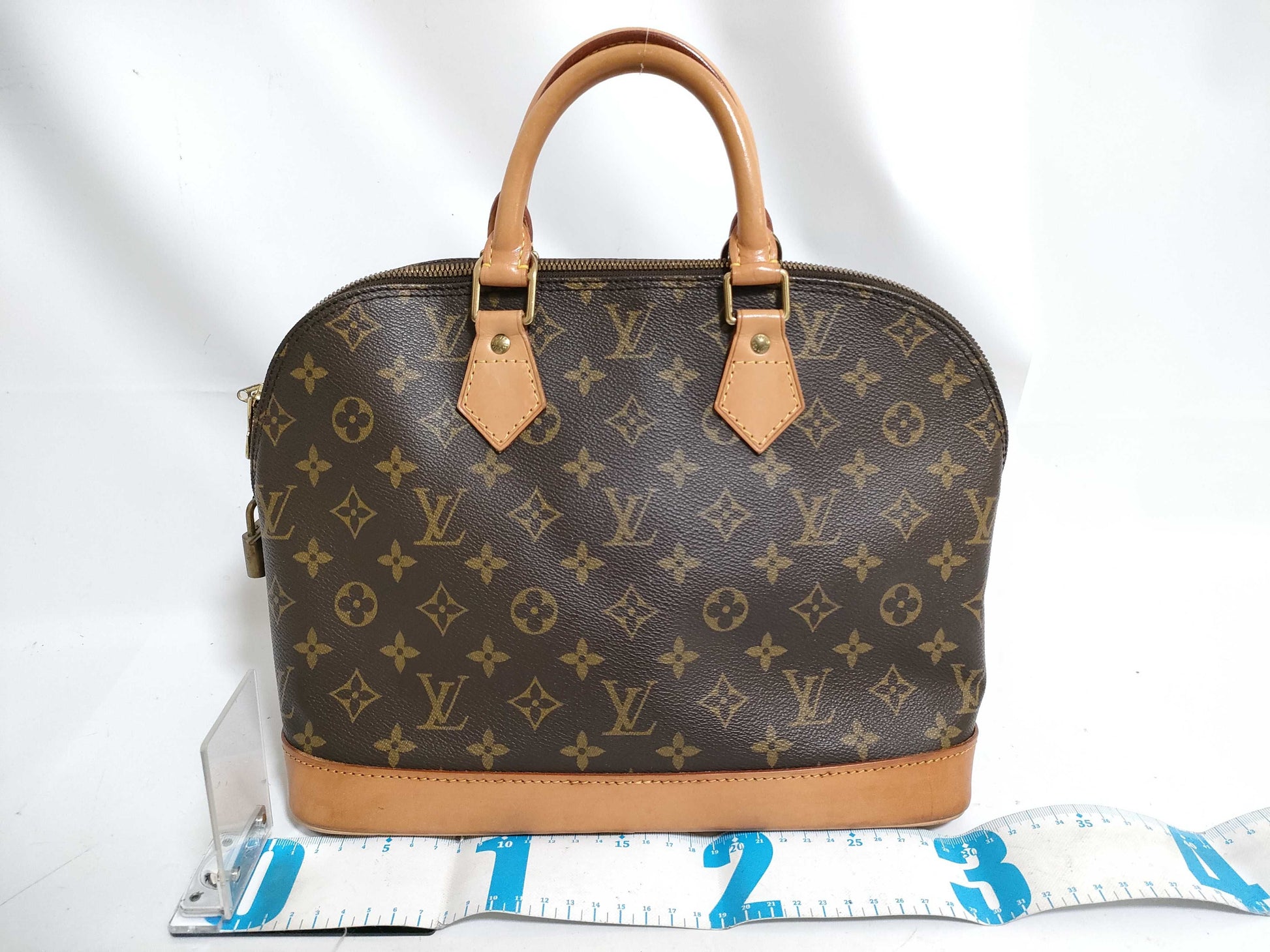 LOUIS VUITTON Monogram Vuitton Monogram ALMA M51130 BA0975 Brown Handbag