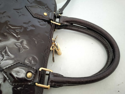LOUIS VUITTON Verni ID-Louis Vuitton Monogram Alma Bag SN2163 39 cm Handbag