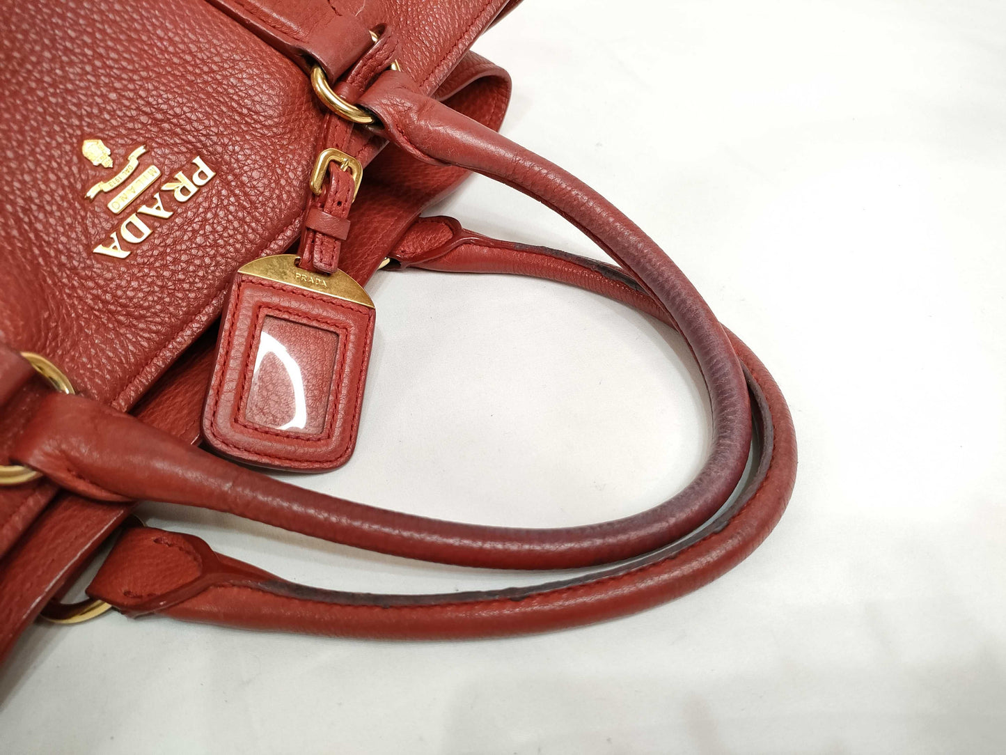 PRADA ID-Prada Vitello Daino 2way Handbag