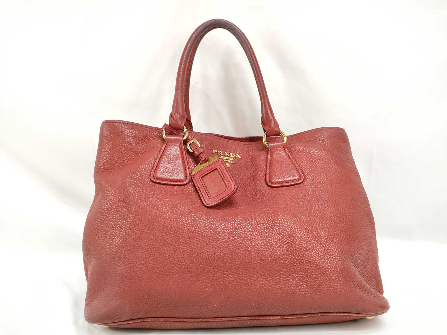 PRADA ID-Prada Vitello Daino 2way Handbag