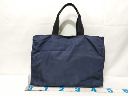PRADA Nylon Prada Tesuto Nylon x Leather Tote Bag Black VA1001 Tote Bag