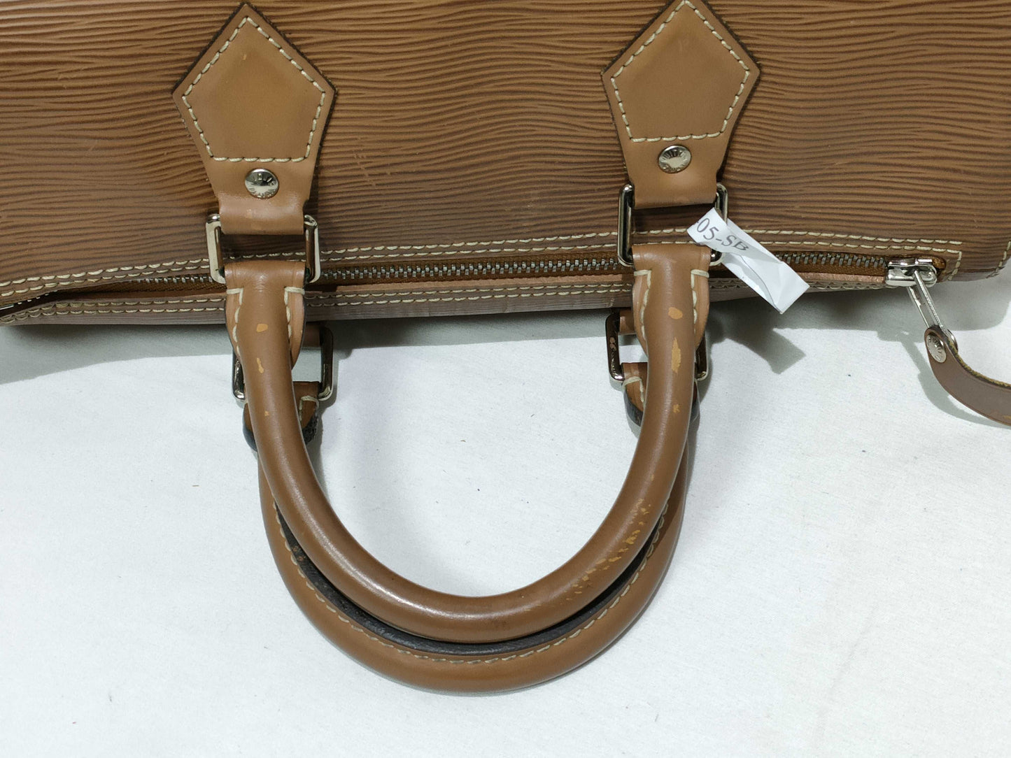 LOUIS VUITTON Epi ID-Louis Vuitton Epi Speedy 30 M43003 Cadena #SP0066 Handbag