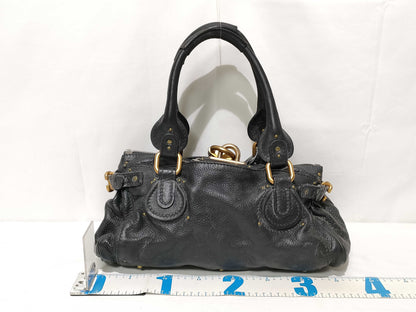 chloe Chloe Paddington Leather Handbag Black Handbag