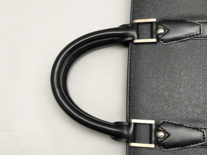 LOUIS VUITTON Taiga SG-Louis Vuitton Taiga Porte Documain Rosin M30052 Black Business Bag