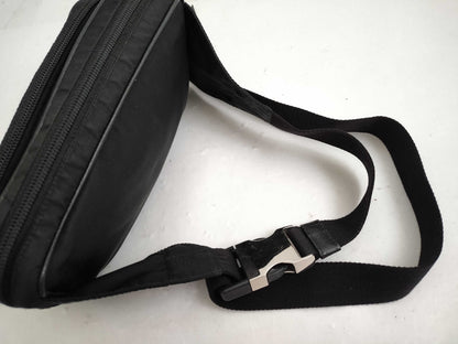 PRADA Nylon KR-Prada 1BL010_RV44_F0002_V_YOO Black Re-Nylon Belt Bag Waist Bag