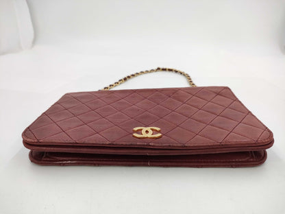 CHANEL Matelasse Push Lock Shoulder Bag