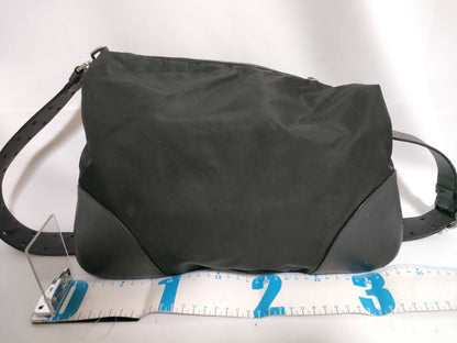 PRADA Nylon Tesuto x Leather Shoulder Bag Shoulder Bag