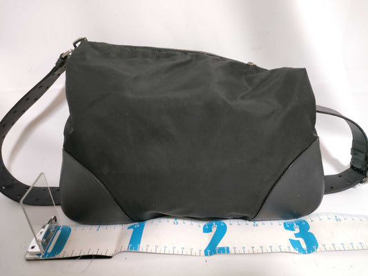 PRADA Nylon Tesuto x Leather Shoulder Bag Shoulder Bag