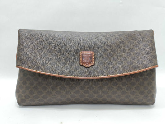 CELINE Macadam PVC Second Bag Clutch Bag