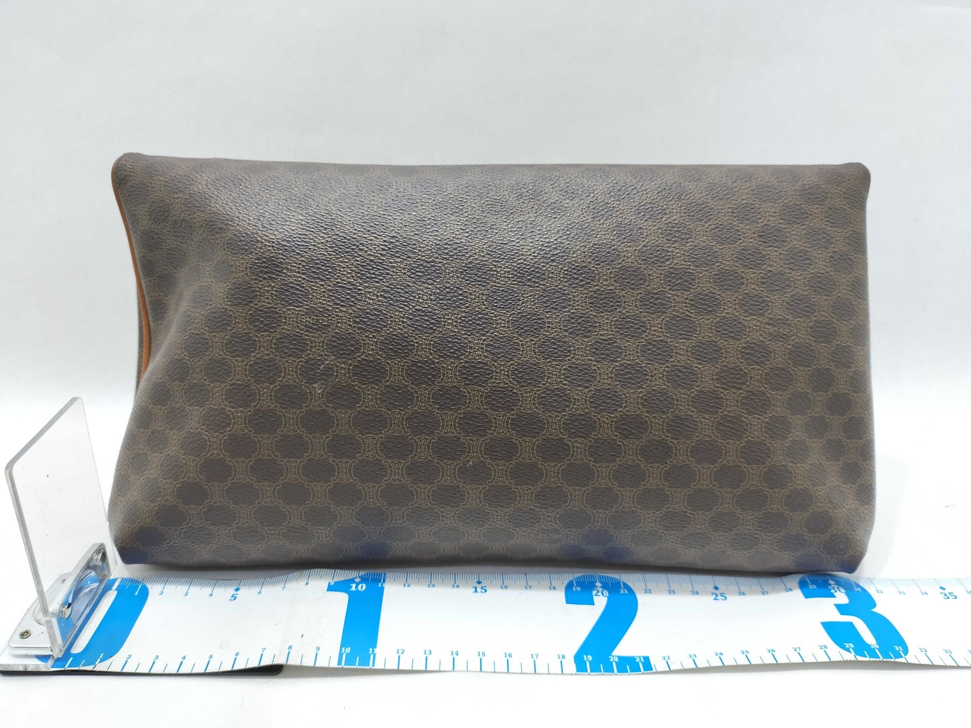 CELINE Macadam PVC Second Bag Clutch Bag