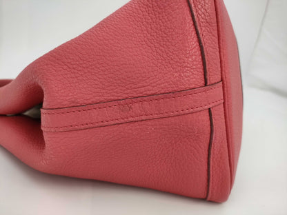 HERMES Garden Party Leather MM Tote Bag □O Engraved Tote Bag
