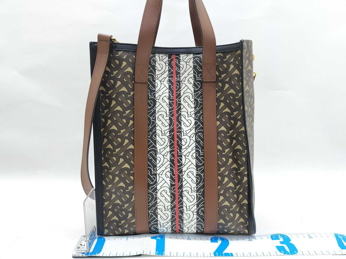 BURBERRY TB Monogram 2-Way Shoulder Bag/Handbag