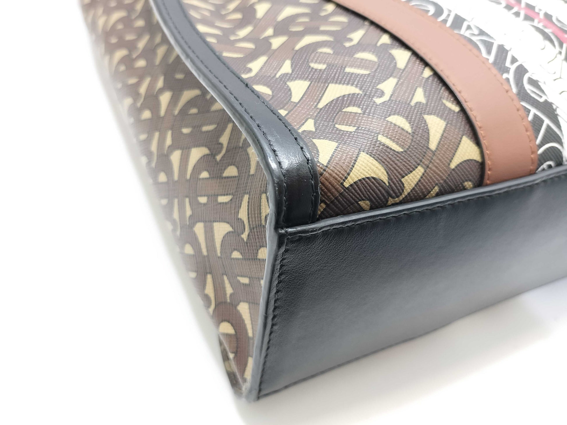 BURBERRY TB Monogram 2-Way Shoulder Bag/Handbag