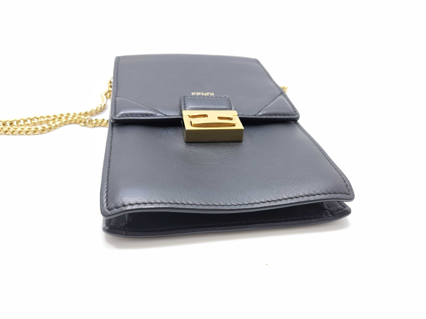 FENDI Selleria Phone Case Chain Shoulder Bag Pouch