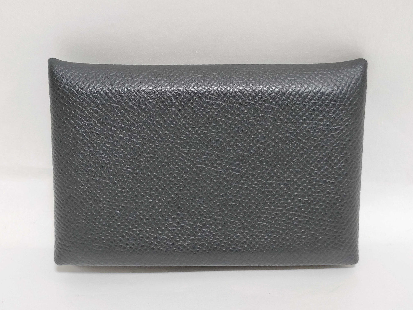 HERMES Calvi Card Case Y Engraved Card Case, Pass Case, Business Card Holder