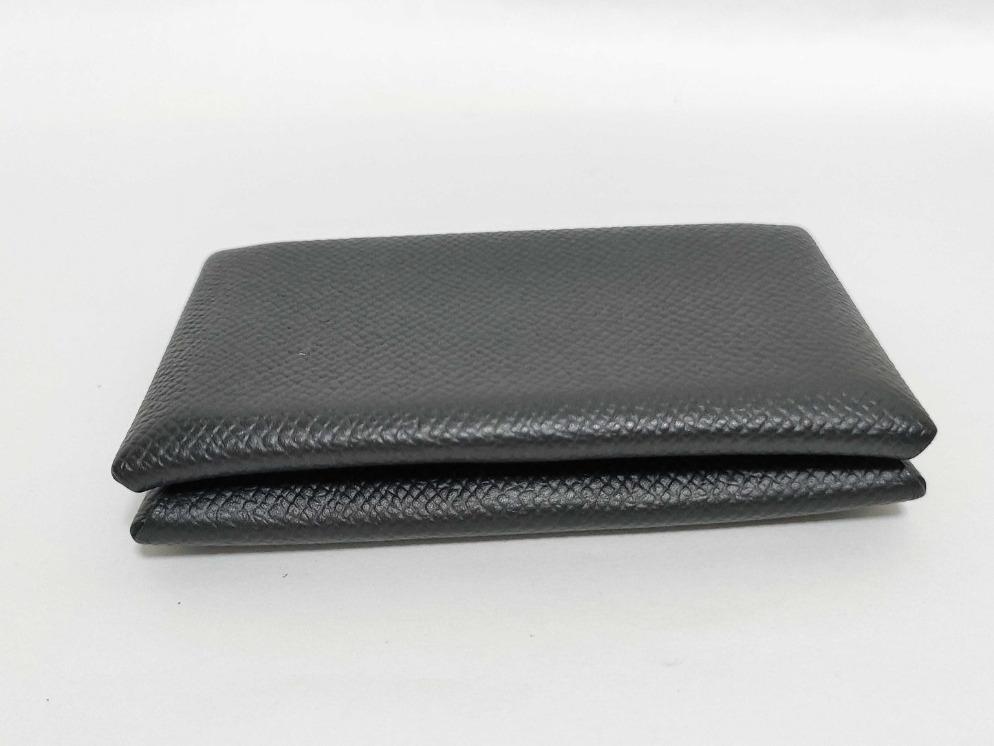HERMES Calvi Card Case Y Engraved Card Case, Pass Case, Business Card Holder