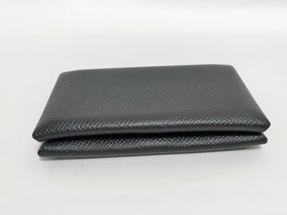 HERMES Calvi Card Case Y Engraved Card Case, Pass Case, Business Card Holder