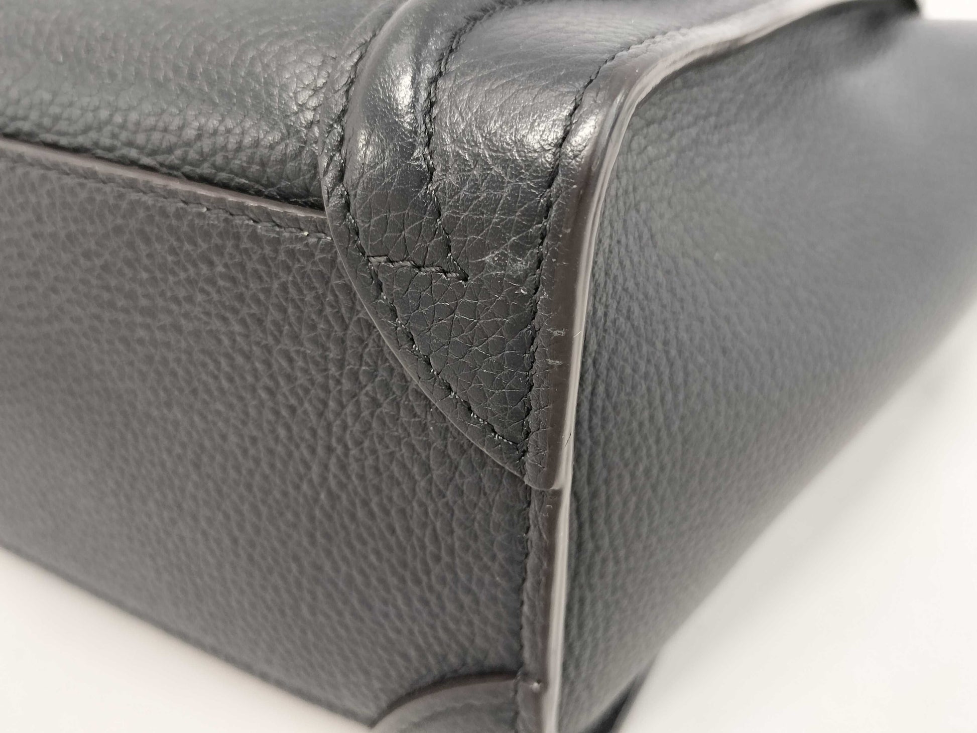 CELINE Luggage Black Tote Bag