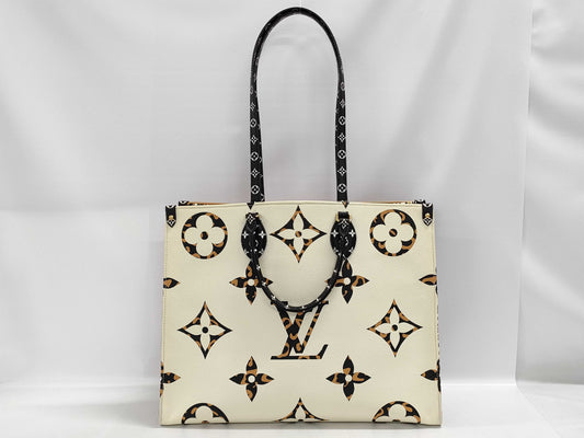 LOUIS VUITTON Louis Vuitton On the Go GM Monogram Giant Jungle Bag