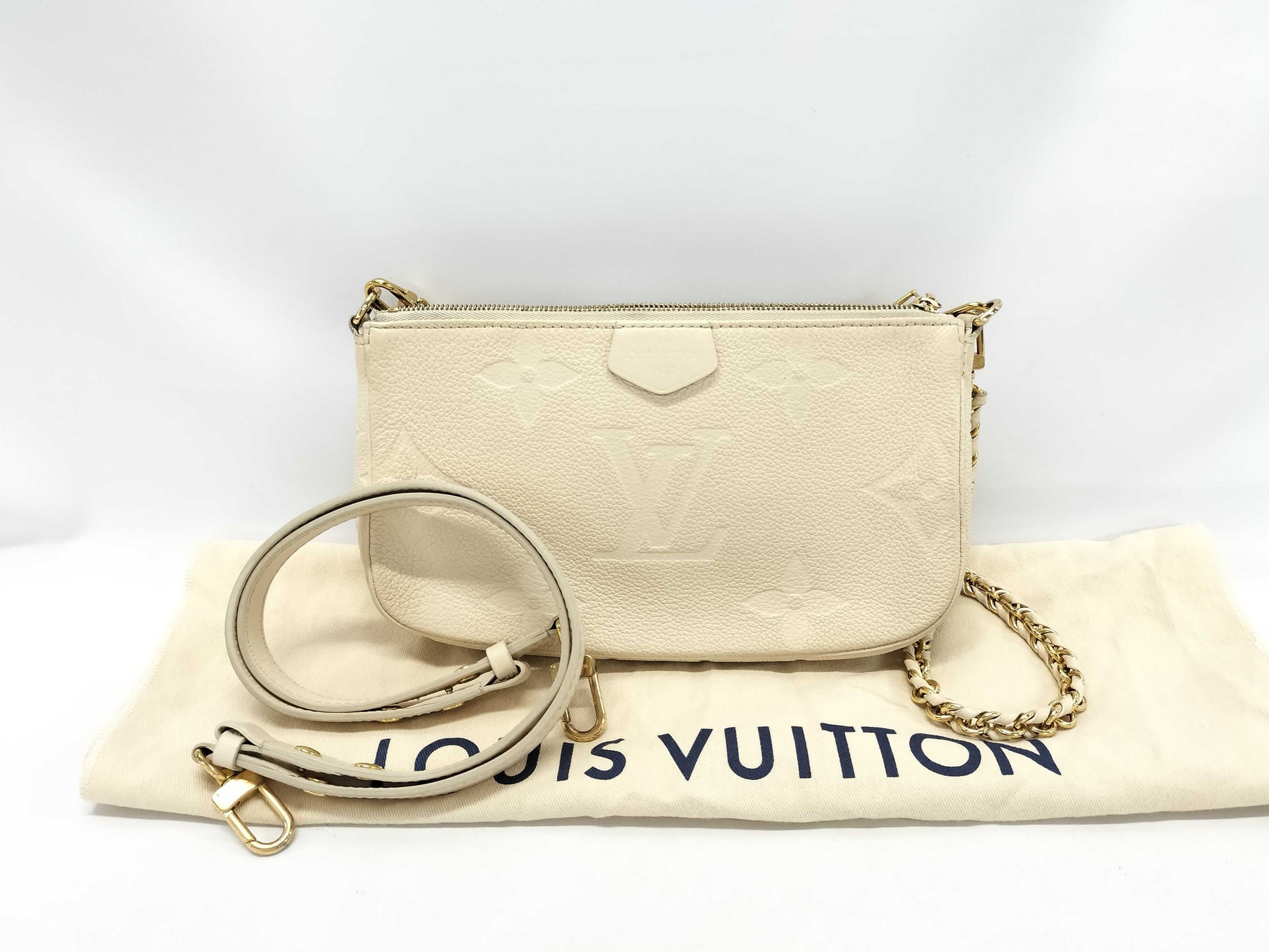 LOUIS VUITTON Empreinte Multipochette Accessoires Shoulder Bag