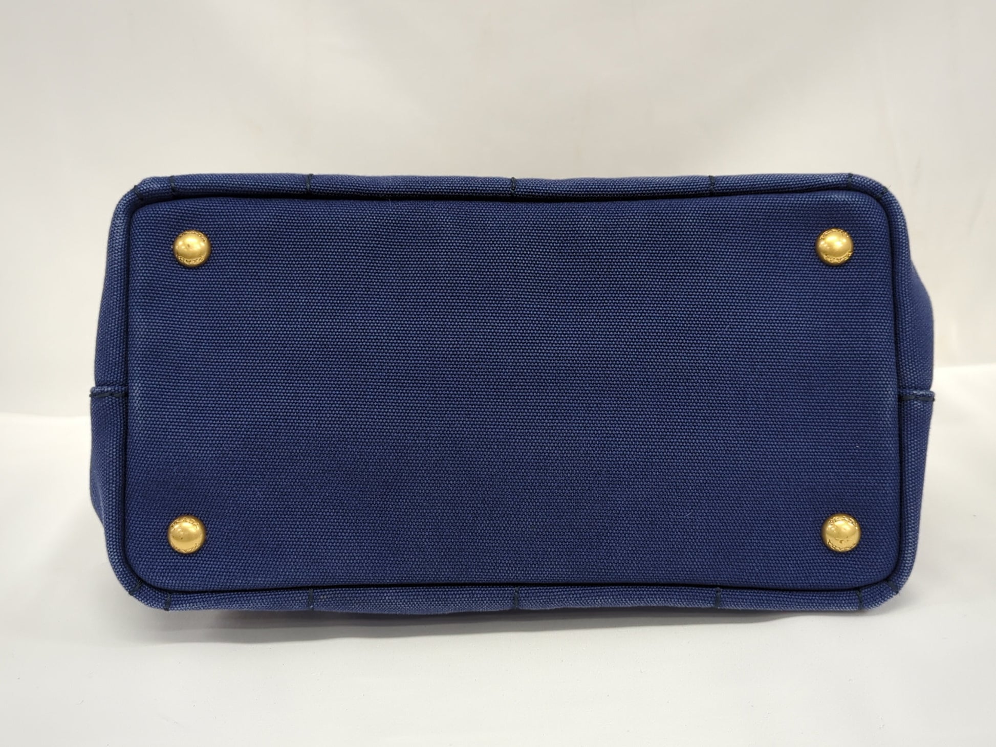 PRADA Kanapa Denim Blue Handbag