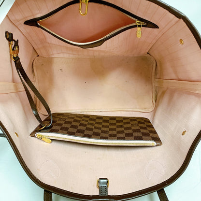 LOUIS VUITTON N41603 Neverfull MM Damier Tote Bag