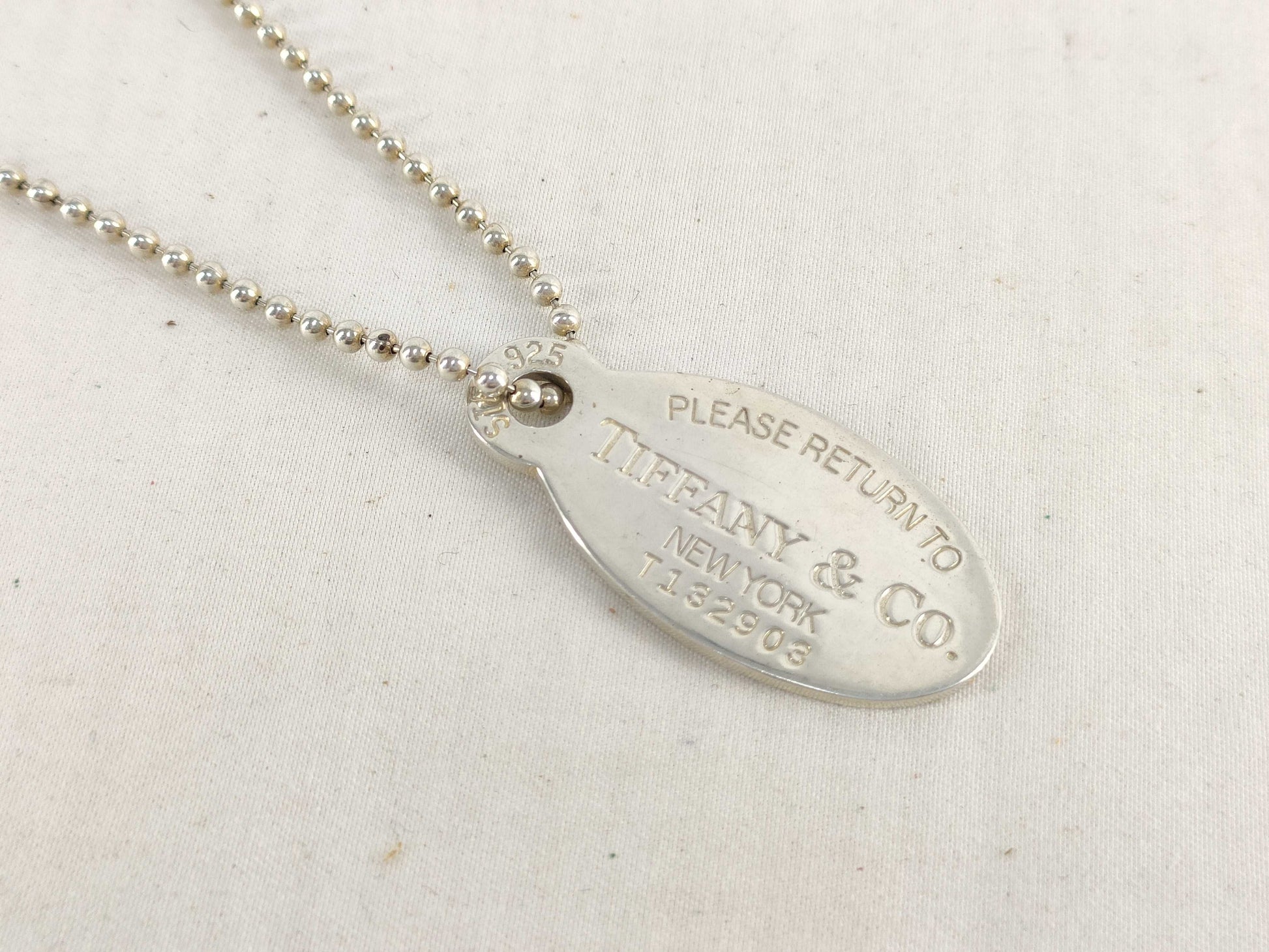 Tiffany&Co. Tiffany Oval Long Necklace Necklace
