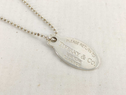 Tiffany&Co. Tiffany Oval Long Necklace Necklace