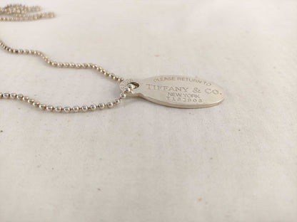 Tiffany&Co. Tiffany Oval Long Necklace Necklace