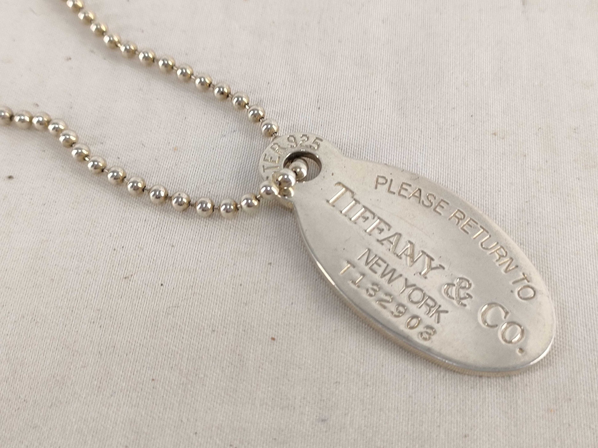Tiffany&Co. Tiffany Oval Long Necklace Necklace