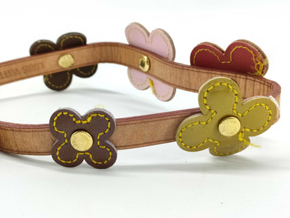 LOUIS VUITTON Verni Vuitton Verni Flower Lexington Choker Necklace