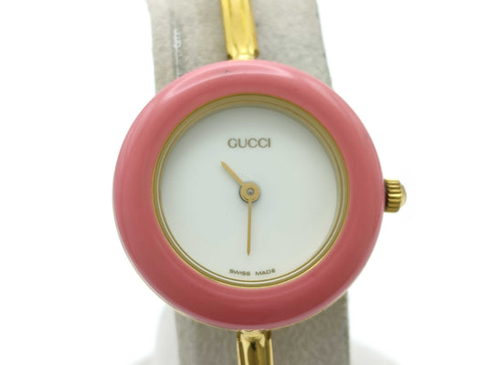 GUCCI Change Bezel 11 12.2 Quartz Women's Watch