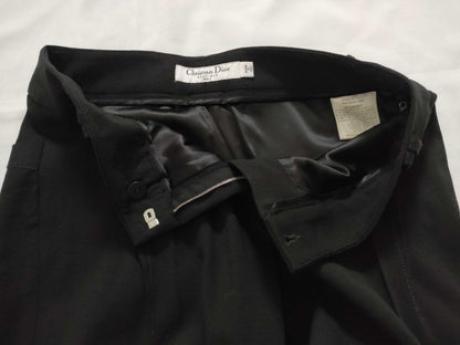 Dior Galliano Christian Dior Pants Black John Galliano Pants