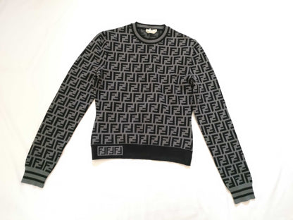 FENDI FENDI Current Zucca Knit Top