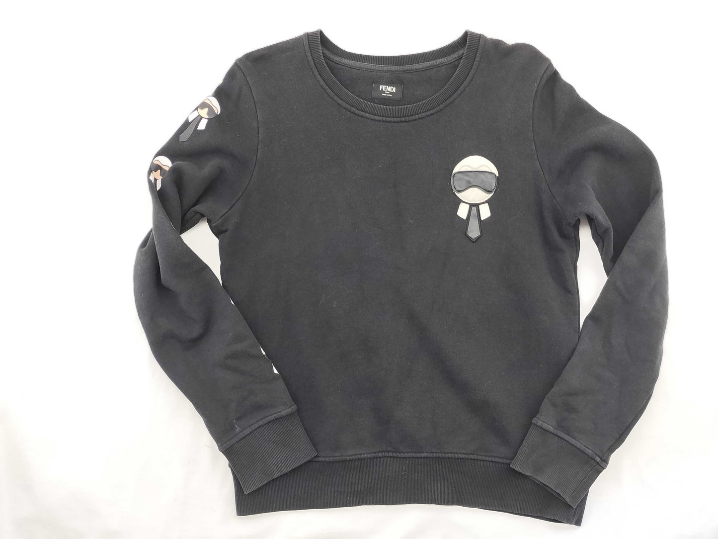 FENDI FENDI Trainers Current Men's Men's Karl Lagerfeld Black Top