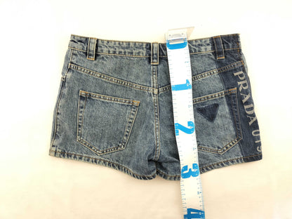 PRADA Triangle Logo Triangle Logo Denim Pants Pants