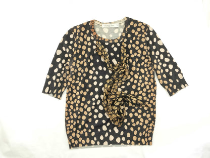 Dior Galliano Christian Dior Bowtie Knit Top