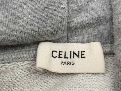 CELINE CELINE Studded Logo Hoodie Top