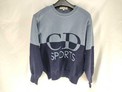Dior Christian Dior CD Logo Big Logo Knit Top