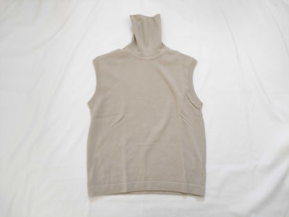 HERMES Margiela Period 100% Cashmere Hermes Cashmere Turtleneck Vest Top Martin Margiela Tops