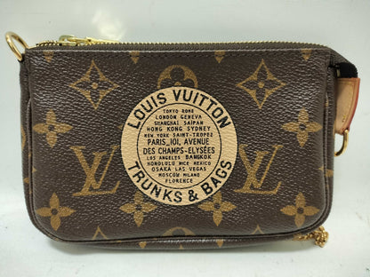 LOUIS VUITTON Monogram Vuitton Monogram Mini Pochette Accessoir M60153 Pouch