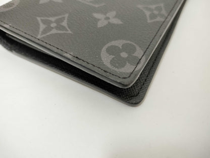 LOUIS VUITTON Vuitton Monogram Eclipse Portefeuille Braza M61697 Wallet